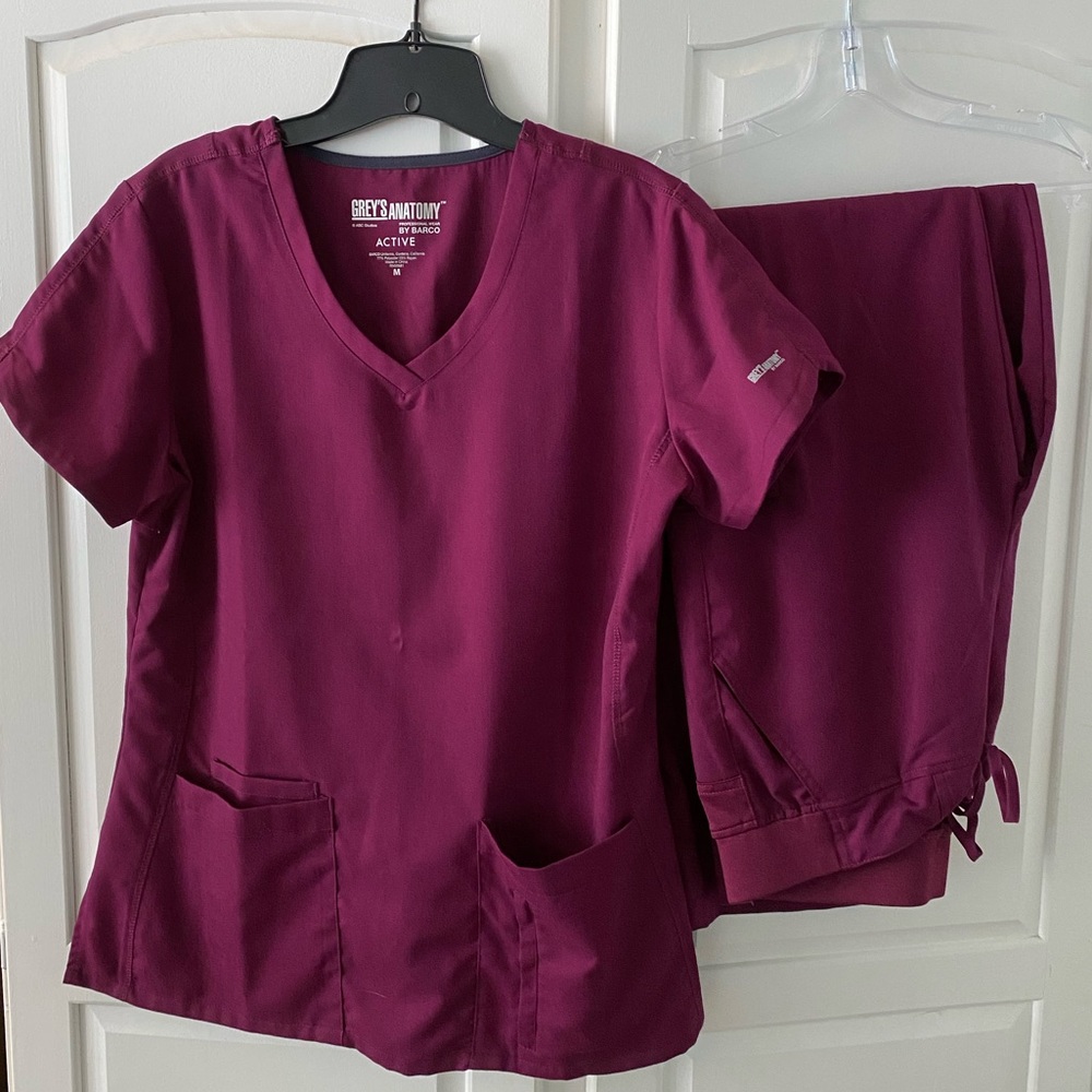 Grey’s Anatomy Scrub top and pants. Never worn. Brand new.